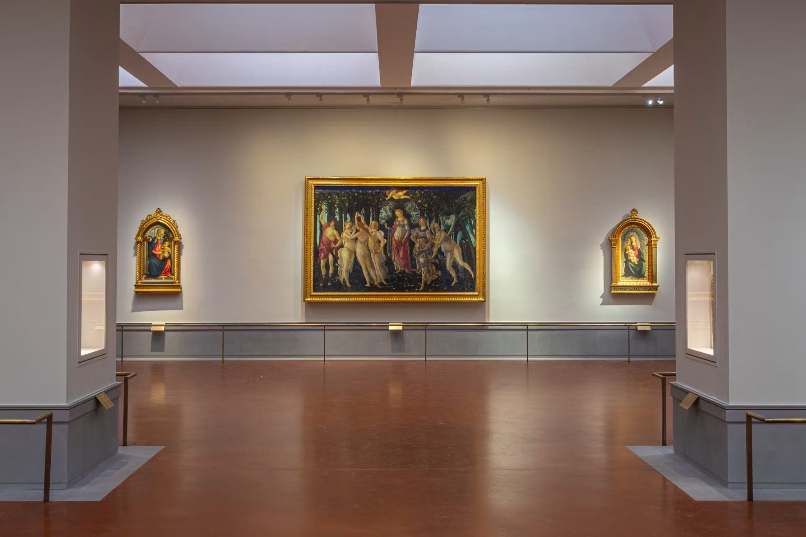 Immagine nuovo allestimento sale Botticelli