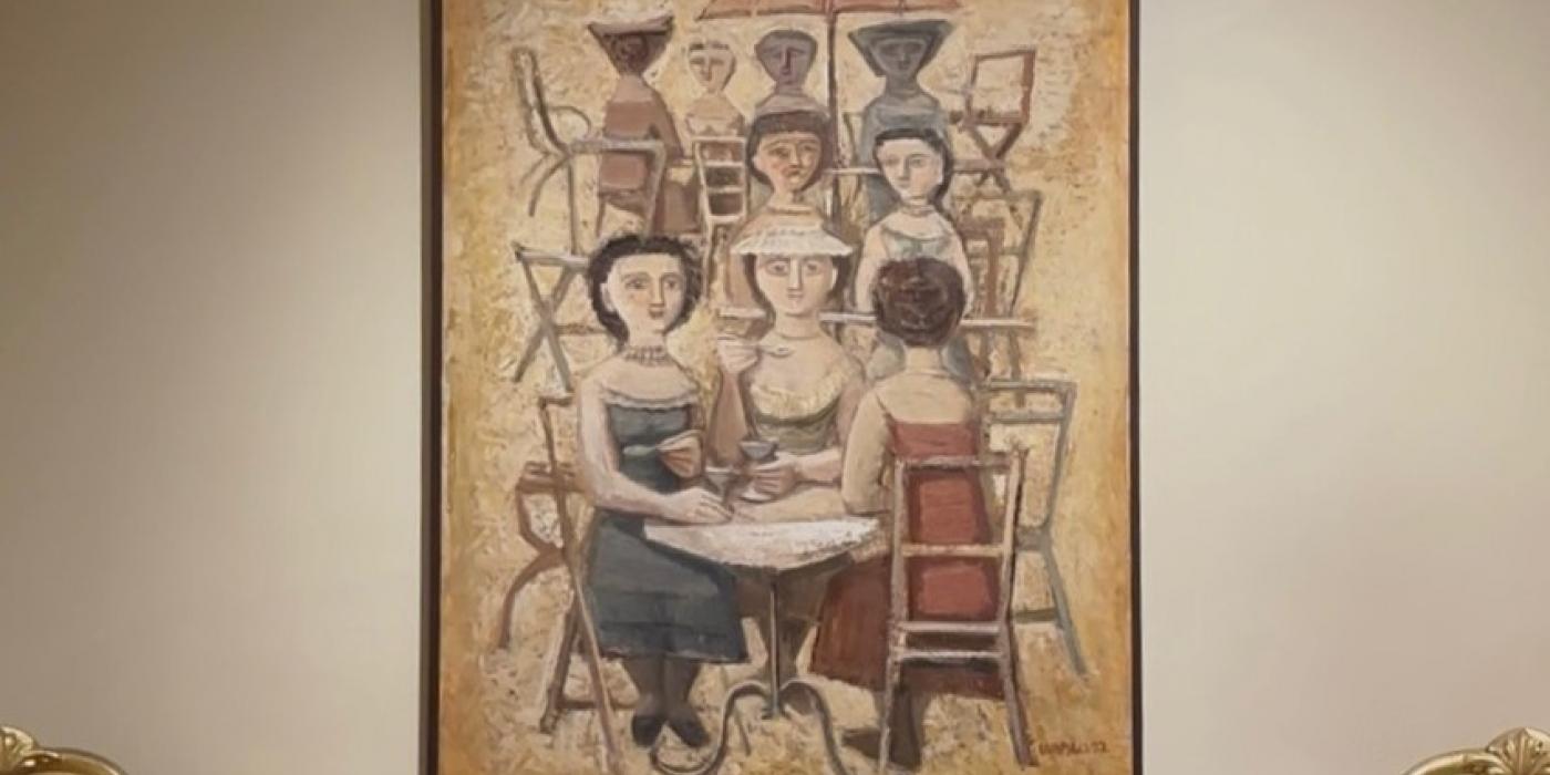 Immagine di opera raffigurante donne sedute