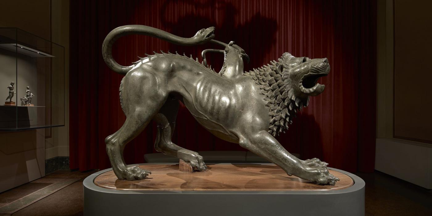 Immagine della Chimera di Arezzo